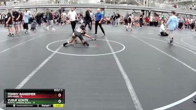 92 lbs Placement (4 Team) - Yusuf Konte, Revival Uprising Black vs Tommy Bansemer, Iron Horse