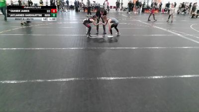 65/70 Round 1 - Tanner James, SCSOW vs Jayliannes Hardguittini, Mighty Warriors Wrestling Acad