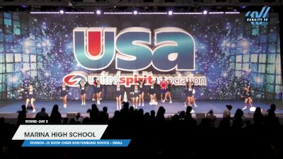 Marina High School [2024 JV Show Cheer Non-Tumbling Novice -- Small Day 2] 2024 USA Spirit Nationals/Collegiate Champs/Jr. Nats