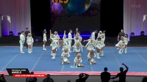Top Gun All Stars - Orlando - Angels [2025 L6 U18 Coed Non Tumbling Semis] 2025 The Cheerleading Worlds