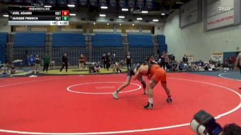 157 lbs 1st Place Match - Joel Adams, Oregon State vs Jagger French, Cal Poly