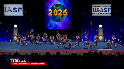 BM Gymnastic - Fire All Stars [2026 L7 International Open Large Coed Semis] 2026 The Cheerleading Worlds