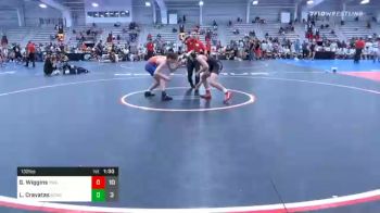 132 lbs Prelims - Gage Wiggins, Team Nauman Silver vs Logan Cravatas, ECWC