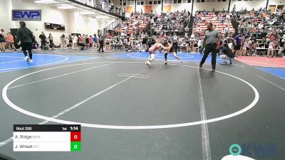 105 lbs Rr Rnd 2 - Andrew Ridge, Sperry Wrestling Club vs Jeffrey Wheat, Sallisaw Takedown Club