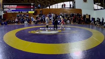 103 lbs 1st Place Match - Alexis Dobson, New England College vs Ahsia Torres, Sacred Heart