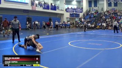 113 lbs Cons. Round 4 - Chase Sopha, Yale HS vs Nolan Kilgore, WILLARD