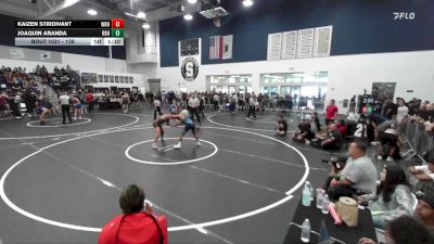 138 lbs Champ. Round 1 - Joaquin Aranda, RBHS vs Kaizen Stirdivant, Lancers WC