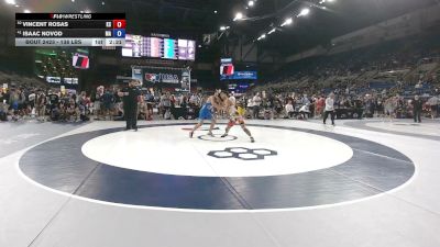 138 lbs Cons. Sub-rd Of 32 - Vincent Rosas, Kansas vs Isaac Novod, Massachusetts