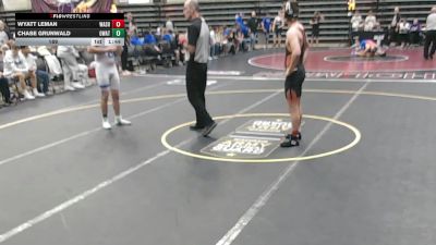 189 lbs Quarterfinals (8 Team) - Chase Grunwald, Owatonna vs Wyatt Leman, Washington