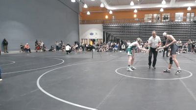 130 lbs Round 2 (8 Team) - Sawyer Lee, Crossroads Wrestling vs Ryan Hatley, Trojan Wrestling