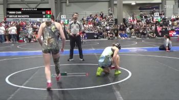 125 lbs Cons. Round 1 - Brylie Ricketts, Smoky Valley vs Remi Cain, Clearwater