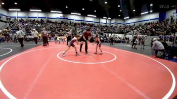 58 lbs Round Of 16 - Reed Ehler, Pawnee Peewee Wrestling vs Kandon Doran, Choctaw Ironman Youth Wrestling