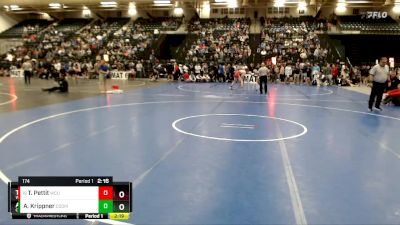 174 lbs Cons. Round 3 - Trevor Pettit, Western Colorado University vs Avery Krippner, Colorado School Of Mines