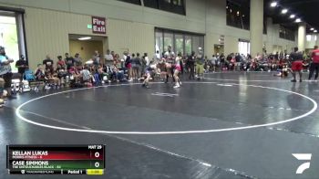 116 lbs Round 2 (6 Team) - Case Simmons, The Untouchables Black vs Kellan Lukas, Morris Fitness