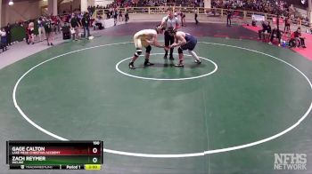 190 lbs Quarterfinal - Zach Reymer, Incline vs Gage Calton, Lake Mead Christian Accdemy