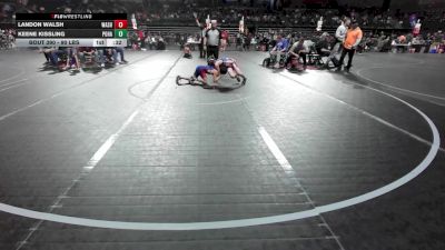 90 lbs Quarterfinal - Landon Walsh, Washington Twp vs Keene Kissling, Pohatcong