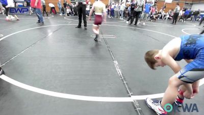 60 lbs Consi Of 8 #2 - Liam Matherly, Bridge Creek Youth Wrestling vs Ridge Nichols, Rough Riders