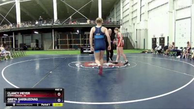 142 lbs Round 4 (6 Team) - Clancy Meyer, North Dakota vs Greta Garbuzovas, Georgia