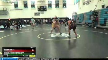 220 lbs Cons. Round 2 - Pablo Meza, Rock Springs vs Collin Schwartzkopf, Gering