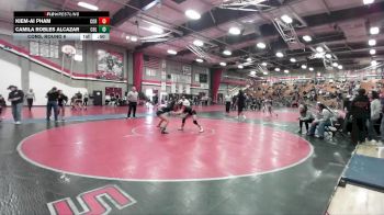105 lbs Cons. Round 6 - Kiem-Ai Pham, Corona vs CAMILA ROBLES ALCAZAR, Colony