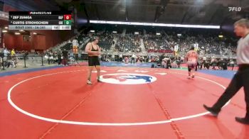 2A-285 lbs 1st Place Match - Zef Zuniga, Big Piney vs Curtis Strohschein, Greybull/Riverside