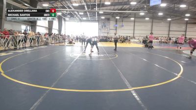 120 lbs Rr Rnd 3 - Alexander Orellana, Doughboy Gold - HSB vs Michael Santos, GT Zilla - HSB