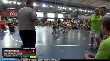 55 lbs Placement Matches (16 Team) - Jackson Parker, Full Throttle Wrestling vs Sebastian Sullivan, Stronghold - Gold