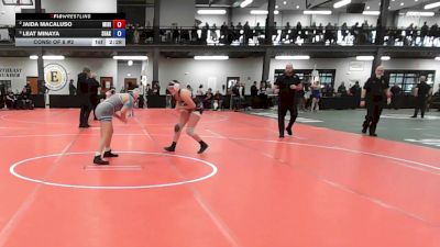 152 lbs Consi Of 8 #2 - Jaida Macaluso, Minisink Valley vs Leat Minaya, Shaker