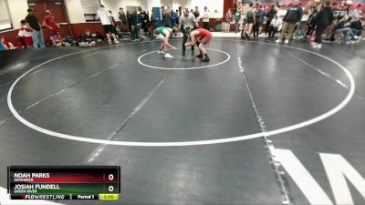 150 lbs Champ. Round 1 - Josiah Fundell, Green River vs Noah Parks, Kemmerer
