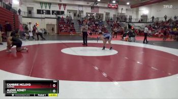 190 lbs Quarterfinal - Cambrie McLoyd, Clinton vs Alexis Adney, Northeast