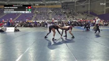197 lbs Finals (2 Team) - Elon Martin, RIT vs Nolan Pozzobon, Chicago
