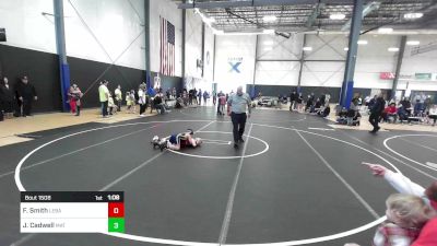 69 lbs Round Of 16 - Franklin Smith, Lebanon Mat Club vs Jack Cadwell, Mat Demon WC