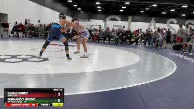100 lbs Semis & 1st Wrestleback (8 Team) - Fernando Jimeno, Untouchables vs Esaias Perez, Rebellion