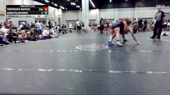 185 lbs Round 7 (10 Team) - Temprence Watson, Backyard Brawlers Pink vs Aiden Pilarowski, Takedown Elite
