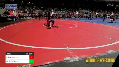 83 lbs Consi Of 8 #2 - Shay Lundvall, Sebolt Wrestling Academy vs Miro Parr-Coffin, Inland Northwest Wrestling Training Center