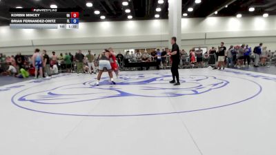 285 lbs Quarters - Korbin Mincey, GA vs Brian Fernandez-Oritz, FL