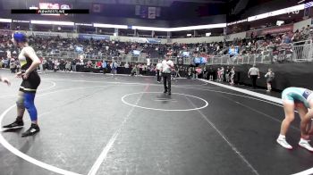 105.6-114.9 lbs Round Of 32 - Lulu Tahdooahnippah, Elgin Wrestling vs Hadley Carruthers, St. Paul