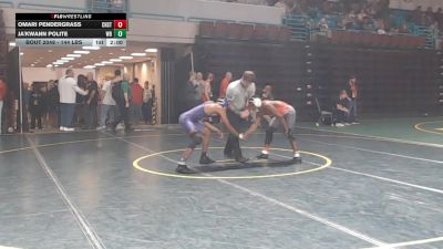 144 lbs Round Of 16 - Omari Pendergrass, Chester vs Ja'kwann Polite, Whale Branch