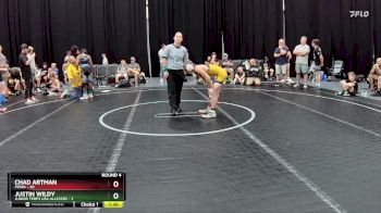 110 lbs Round 4 (8 Team) - Chad Artman, POWA vs Justin Wildy, Junior Terps USA Allstars