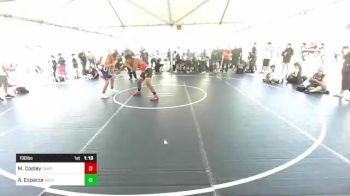 190 lbs Rr Rnd 5 - Matthew Cooley, Oakdale vs Ace Esparza, Youth Academy Of Wrestling