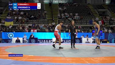 80 kg 1/8 Final - Isai Fernandez, United States vs Koan Valentini, Italy