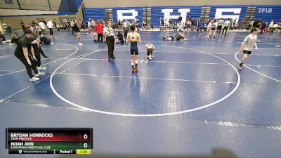 96 lbs 1st Place Match - Brydan Horrocks, Team Prestige vs Noah Ahn, Champions Wrestling Club