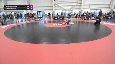 165 lbs Cons. Semis - Blu Stephens, Sanderson Wrestling Academy vs Cash Mcfate, Gold Rush Wrestling