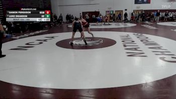 165 lbs Quarterfinal - Damon Ferguson, MSU Moorhead vs Luke Swanson, Sioux Falls