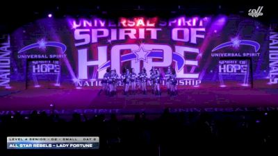 All Star Rebels - Lady Fortune [2026 L4 Senior - D2 - Small Day 2] 2026 Spirit of Hope Grand Nationals