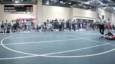 88 lbs Consi Of 4 - Ian Thorton, Viper Wrestling vs Liam Loughlin, Golden Backs MRTC
