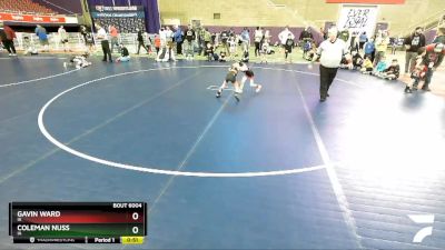 45 lbs Round 1 - Coleman Nuss, IA vs Gavin Ward, IA