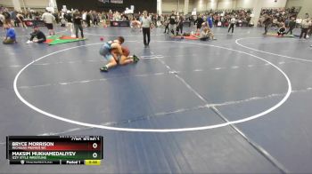 144 lbs Cons. Round 3 - Bryce Morrison, Michigan Premier WC vs Maksim Mukhamedaliyev, Izzy Style Wrestling