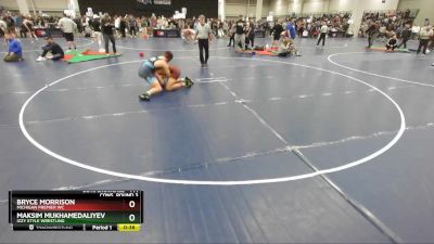 144 lbs Cons. Round 3 - Bryce Morrison, Michigan Premier WC vs Maksim Mukhamedaliyev, Izzy Style Wrestling