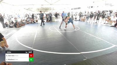 132 lbs Consi Of 8 #2 - Aidan Serrato, Youngbloods vs Jonathan Madera, Chino WC